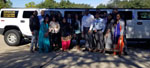 group party travel  hummer stretch limo dallas tx